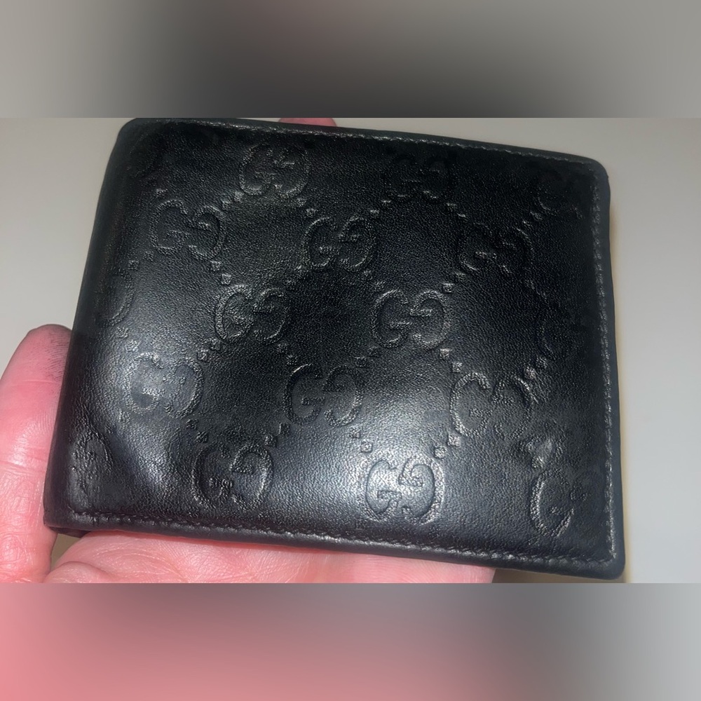 Gucci Black Leather Wallet